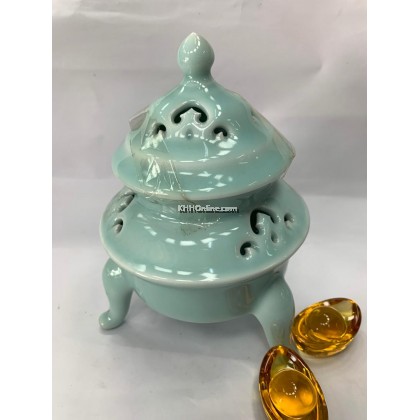 5寸手工檀香炉
